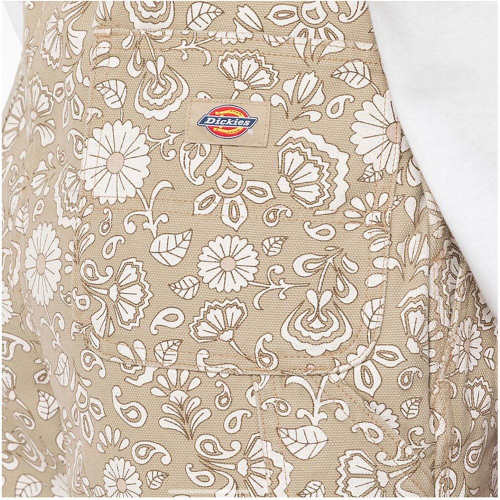 Dickies medium Ellis Floral Bib Overall - Women's - Picture 3 of 5